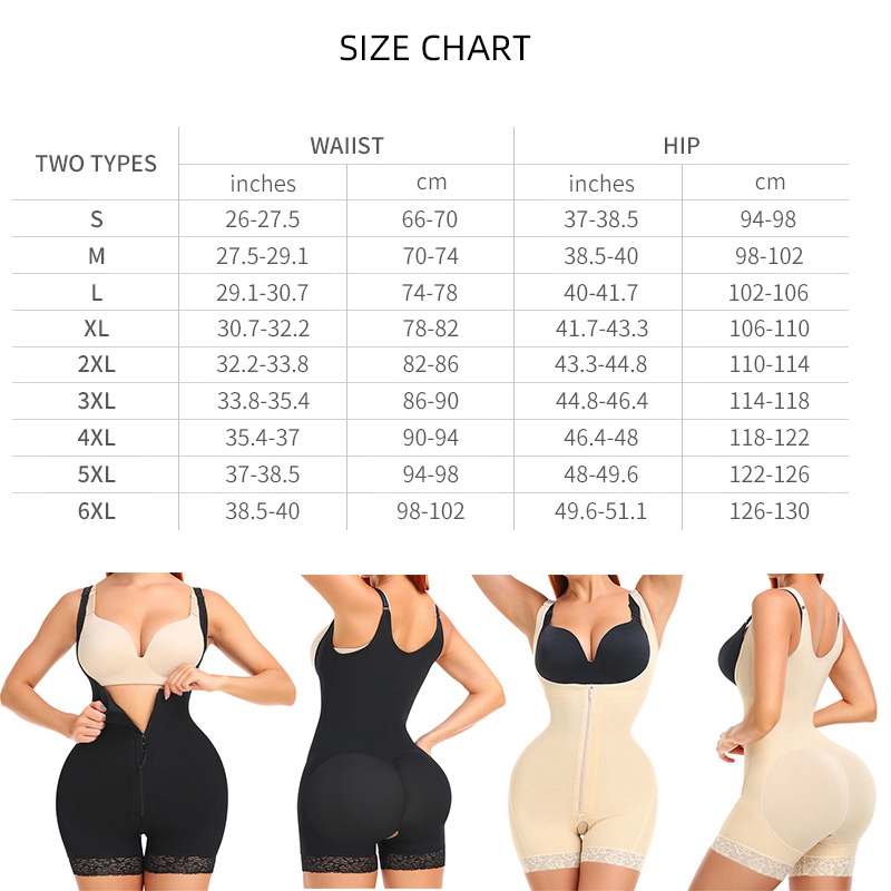 Pakaian Pembentuk Tubuh Wanita - Shapewear Bodysuit Firm ulasan dan harga