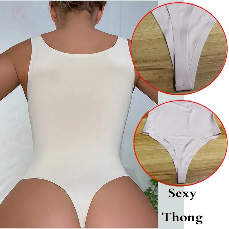 GUUDIA Thong Seksi Leher U Dal - Shapewear Bodysuit Firm ulasan dan harga